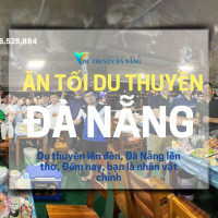 Du Thuyền Ăn Tối Ngắm Pháo Hoa