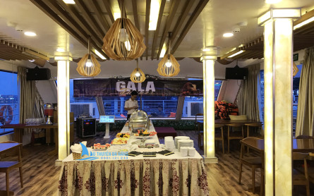 Thực đơn ăn tối du thuyền Dragon Sông Hàn Đà Nẵng