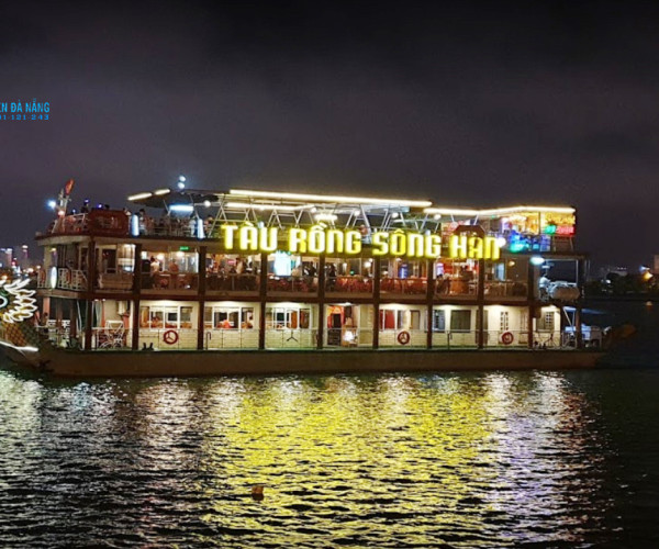 COMBO VÉ DU THUYỀN ĂN TỐI TRÊN DU THUYỀN SÔNG HÀN ĐÀ NẴNG