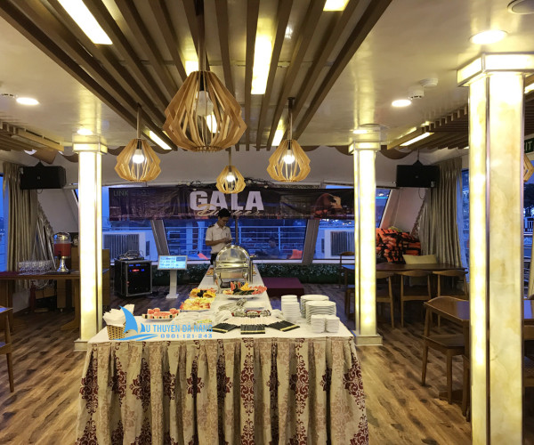 COMBO VÉ DU THUYỀN ĂN TỐI TRÊN DU THUYỀN SÔNG HÀN ĐÀ NẴNG